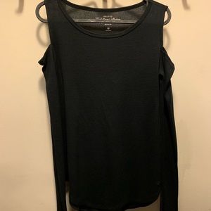 Navy Blue Hollister off the shoulder top